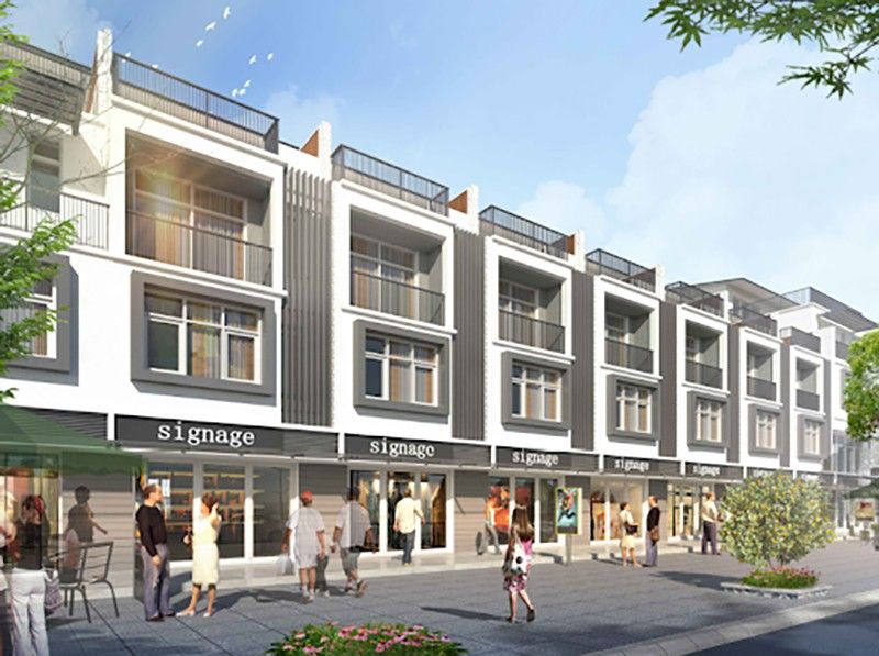 Bán nhà phố shophouse Tây Tứ Trạch view nội khu hoàn thiện bên ngoài Sun Group Bắc Ninh